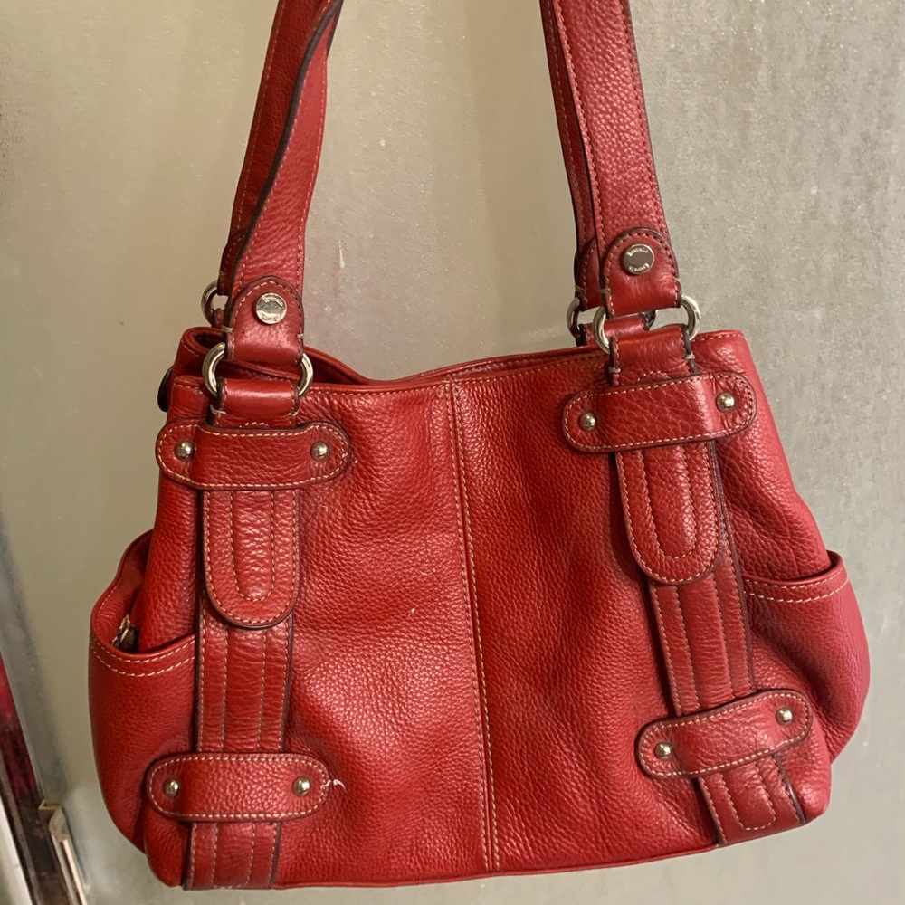 Tignanello large red bag